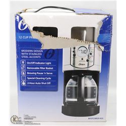 OSTER 12 CUP PROGRAMMABLE COFFEE MAKER