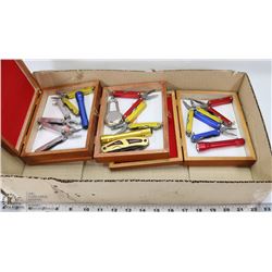 FLAT OF ASSORTED MULTI TOOLS