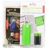 Image 1 : USB AA BATTERY RECHARGER SOLD WITH FLASHLIGHT