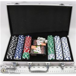 POKER CHIP SET IN CASE