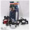 Image 1 : 4 ASSORTED LED HEAD & WORK LAMPS
