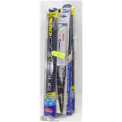6 NEW ASSORTED WIPER BLADES & AUTO AIR FILTER