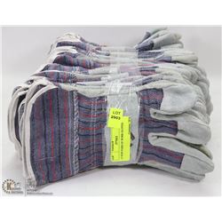 13 NEW PAIRS OF WORK GLOVES