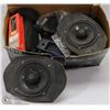 Image 1 : BOX OF CAR AUDIO ACCESSORIES