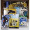 Image 1 : FLAT OF NEW SHOP TOOLS & SUPPLIES
