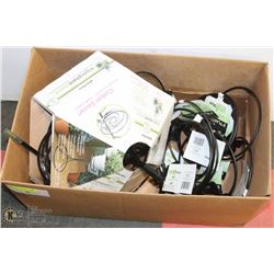 NEW TRIPLE PLANT STAND WITH LOT OF PLANT RINGS