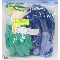4 PACK OF GARDEN GLOVES