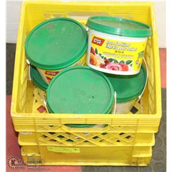 TOTE OF ROSE FERTILIZER