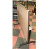 Image 1 : HEAVY DUTY 5' X 3' WORK TABLE ON WHEELS, FOLDS FOR
