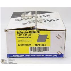 CASE OF COLLATED FINISH NAILS 15 GAUGE