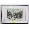 Image 1 : FRAMED MEREDITH EVANS LAKE LOUISE PRINT