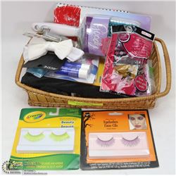 BASKET OF NEW ARDENE ACCESSORIES & SPA ITEMS