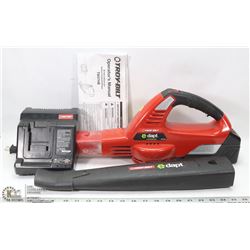 TROY-BUILT CORDLESS LEAF BLOWER