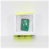 Image 1 : #22-NATURAL GREEN EMERALD GEMSTONE 11.5CT