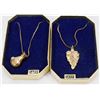 Image 1 : LOT OF 2 FASHION NECKLACES IN THEIR OWN CASES.