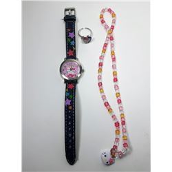 6 - HELLO KITTY SUITE OF JEWELRY