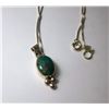 Image 1 : 23 - STERLING SILVER TURQUOISE