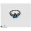 Image 1 : BLUE FASHION WOMEN WEDDING STYLE RING