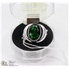 #24-CHROME DIOPSIDE GEMSTONE RING