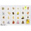 LOT OF 24 TEDDY BEARS PINS