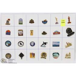 LOT OF 24 TRUCKS COLLECTOR PINS