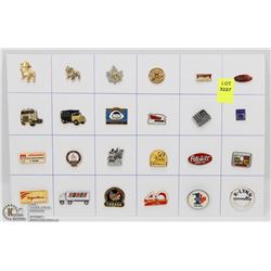 LOT OF 24 VARIETY COLLECTOR PINS