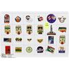 LOT OF 24 VARIETY COLLECTOR PINS