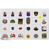 LOT OF 24 VARIETY COLLECTOR PINS
