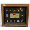 FRAMED WESTERN CANADA SUMMER GAMES 1990 PINS