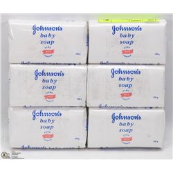 BUNDLE OF 6 JOHNSONS BABY SOAP