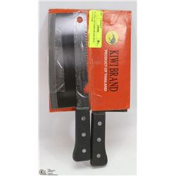 BUNDLE OF 2 KIWI BRAND MEAT CLEAVERS