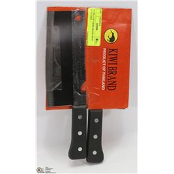 BUNDLE OF 2 KIWI BRAND MEAT CLEAVERS