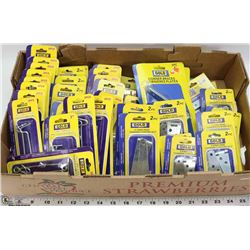 FLAT OF 2PC 5" GOLD TOOLS HOOK & EYE SETS