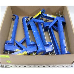 FLAT OF GOLD TOOLS BLUE CAULKING GUNS
