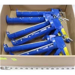 FLAT OF GOLD TOOLS BLUE CAULKING GUNS