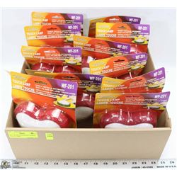 FLAT OF WELLSON HEART SHAPED TOUCH LAMPS