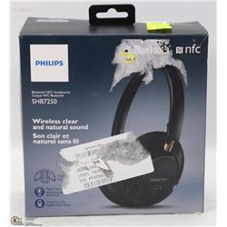 #1-PHILIPS BLUETOOTH SHB7250 HEADPHONES