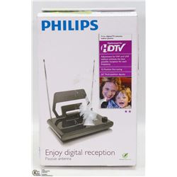 #10-PHILIPS DIGITAL TV ANTENNA INDOOR PASSIVE