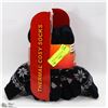Image 1 : 2PK MENS COZY SLIPPER SOCKS