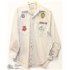 Image 1 : VINTAGE SCOUTS CANADA UNIFORM SHIRT WITH BADGES