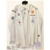 VINTAGE SCOUTS CANADA UNIFORM SHIRT WITH BADGES