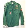 Image 1 : VINTAGE SCOUTS CANADA UNIFORM SHIRT WITH BADGES