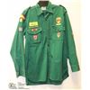 VINTAGE SCOUTS CANADA UNIFORM SHIRT WITH BADGES