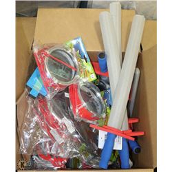 BOX OF STORE CLOSURE MERCHANDISE