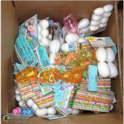 BOX OF STORE CLOSURE MERCHANDISE