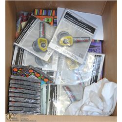 BOX OF STORE CLOSURE MERCHANDISE