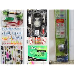FEATURED ITEMS: FISHING TACKLE, RODS, AND MORE!