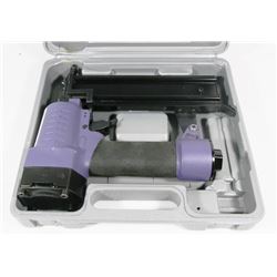 18 GUAGE AIR BRAD NAILER IN CASE.