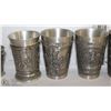 Image 3 : 8 PIECES OF DECORATED FRIELING ZINN 95% PEWTER