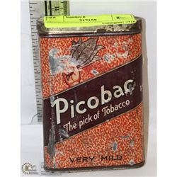 PICOBAC TOBACCO TIN